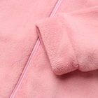 Толстовка детская MINAKU: Fleece Soft, цвет розовый, рост 116 см - фото 809302417