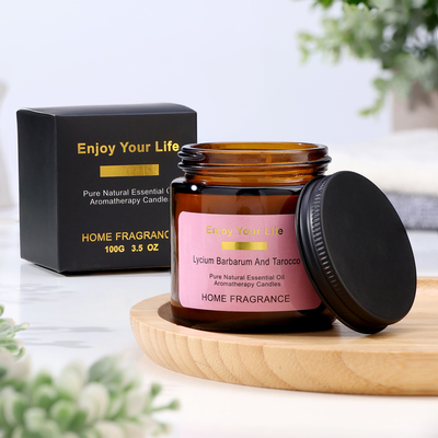 Ароматическая свеча в банке «Роза», 6×6.5 см