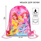 Мешок для обуви 28×36 см, «Принцессы» - Фото 1