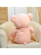 Мягкая игрушка «Мишка», с сердцем, 80 см, цвет розовый - Фото 4
