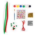 Набор для творчества «Новогодний подарок», 20 основ под раскраску - Фото 3