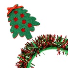 Ободок новогодний карнавальный «Ёлочки», цвет МИКС - Фото 4