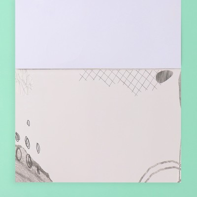 Наклейки в книжке «Одна линия», 3 фона, 20.7×14.2 см