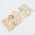 Адвент - календарь на новый год своими руками «Роспись по дереву», набор для творчества - Фото 14