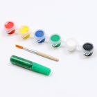 Ёлочные шары под раскраску на новый год «Чудесный подарок»», d=7 см, набор для творчества - Фото 5