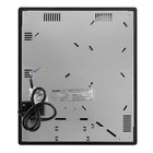 Варочная поверхность HOMSair HVС43BK, электрическая, 4800 Вт, 3 конфорки, сенсор, чёрная 10745422