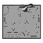 Варочная поверхность HOMSair HVС64SMDBK, электрическая, 6600 Вт, 4 конфорки, сенсор, чёрная 10745423