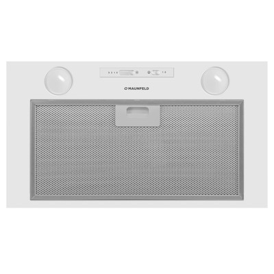 Вытяжка MAUNFELD Crosby Light 5028, встраиваемая, 121 Вт, 850 м3/ч, 3 скорости, 49.8 см, белая