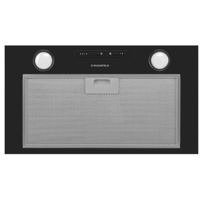 Вытяжка MAUNFELD Crosby Light 5028, встраиваемая, 115 Вт, 850 м3/ч, 3 скорости, 49.8 см, чёрная