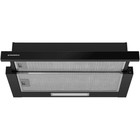 Вытяжка MAUNFELD Clyde 50, встраиваемая, 520 м3/ч, 2 скорости, 50 см, чёрная 10745492