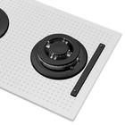 Варочная поверхность MAUNFELD EGHG.32.73CW/G, газовая, 2 конфорки, белая - фото 51900183