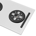 Варочная поверхность MAUNFELD EGHG.32.73CW/G, газовая, 2 конфорки, белая - фото 51900181