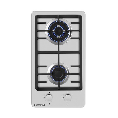 Варочная поверхность MAUNFELD EGHS.32.73CS/G, газовая, 2 конфорки, серая