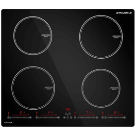 Варочная поверхность MAUNFELD CVI594SBK Inverter, индукционная, 4 конфорки, чёрная  (артикул 10745564)  большой выбор товаров оптом и в розницу по низким ценам с доставкой