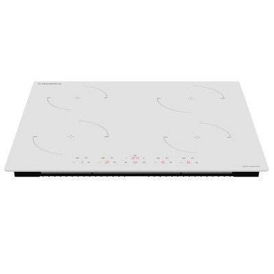 Варочная поверхность MAUNFELD CVI604EXWH, индукционная, 4 конфорки, сенсор, белая