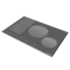 Варочная поверхность MAUNFELD CVI804SFDGR, индукционная, 4 конфорки, сенсор, серая - Фото 3