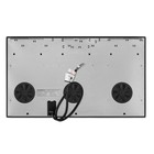 Варочная поверхность MAUNFELD CVI905SFDGR, индукционная, 5 конфорок, сенсор, серая - Фото 5