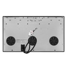 Варочная поверхность MAUNFELD CVI905SFLGR, индукционная, 5 конфорок, сенсор, серый - Фото 5