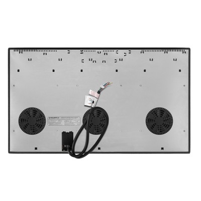 Варочная поверхность MAUNFELD CVI905SFLGR, индукционная, 5 конфорок, сенсор, серый
