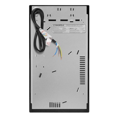 Варочная поверхность MAUNFELD CVCE292BK, электрическая, 2 конфорки, сенсор, чёрная