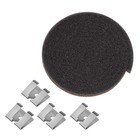 Варочная поверхность MAUNFELD CVCE292BK, электрическая, 2 конфорки, сенсор , чёрная - фото 51900312