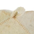 Шапка для бани и сауны «Банщик», шерсть, полиэстер, «Добропаровъ» - Фото 2