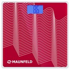 Весы напольные MAUNFELD MBS-183G02, электронные, до 180 кг, от батарейки 1хААА, красные - Фото 2