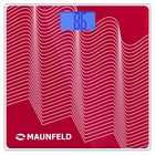 Весы напольные MAUNFELD MBS-183G02, электронные, до 180 кг, от батарейки 1хААА, красные - Фото 3