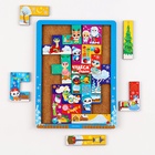 Тетрис - головоломка деревянная «Зимнее настроение», 19 деталей, 14.5×19.5 см - Фото 3