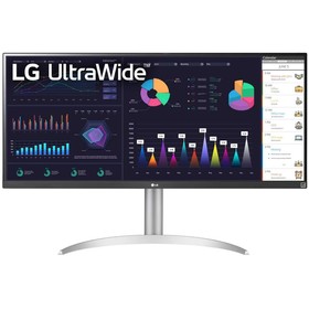 Монитор LG 34" UltraWide 34WQ650-W черный IPS LED 1ms 21:9 HDMI M/M матовая HAS 400cd 178гр   107352