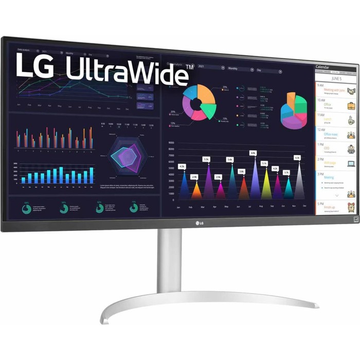 Монитор LG 34" UltraWide 34WQ650-W черный IPS LED 1ms 21:9 HDMI M/M матовая HAS 400cd 178гр   107352 - фото 51639474