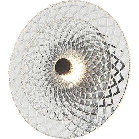 Светильник настенный Stilfort 4012/02/01W Sportu, 1хLED 3Вт, LED, 200х200 мм, 3000К, 330Лм, цвет чёрный 10732972