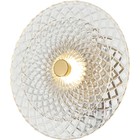 Светильник настенный Stilfort 4012/05/01W Sportu, 1хLED 3Вт, LED, 200х200 мм, 3000К, 330Лм, цвет бронза - фото 4489768