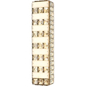 Светильник настенный Stilfort 4015/03/01W Cerruti, 1х30Вт, LED, 600 мм, пульт ДУ, 2800-6500К, 2200Лм, цвет золото 10732982