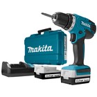 Дрель-шуруповерт Makita DF347DWE, 14.4 В, 2х1.5 Ач, 400/1400 об/мин, 30/15 Нм, кейс 10746223 - фото 3872554