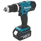 Дрель-шуруповерт Makita DHP453RFE, ударная, 18 В, 2×3 Ач, 400/1300 об/мин, 42/27 Нм, кейс 10746226 - фото 494780