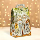 Подарочная коробка новогодняя Сумочка мини «Новогодний шарм» 14×10×22.3 см - Фото 2