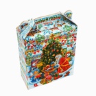 Подарочная коробка новогодняя Подарок «Волшебный город» 16.8×7×25 см Новый год - Фото 4