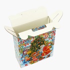 Подарочная коробка новогодняя Подарок «Волшебный город» 16.8×7×25 см Новый год - Фото 5