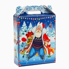 Подарочная коробка новогодняя Подарок «Зимние забавы» 16.8×7×25 см - Фото 3