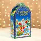 Подарочная коробка новогодняя Фигурная малая «Зимняя мелодия» 11.1×5.8×20.5 см - Фото 2