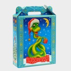 Подарочная коробка новогодняя Подарок «Визит» 16.8×7×25 см - Фото 2