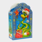 Подарочная коробка новогодняя Фигурная "Визит" 16,8 х 7 х 25 см. - Фото 2
