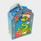 Подарочная коробка новогодняя Фигурная "Визит" 16,8 х 7 х 25 см. - Фото 3