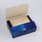 Коробка подарочная новогодняя складная, упаковка, «Космическое воспоминания», 16×12×5 см - Фото 3