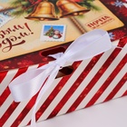 Коробка подарочная новогодняя складная, упаковка, «Колокольчики», 16×12×5 см - Фото 2