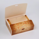 Коробка подарочная новогодняя складная, упаковка, «Олени и снежинки», 16×12×5 см - Фото 3