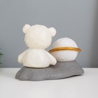 Фигурка светящаяся RISALUX «Медвежонок у Сатурна», LED-ночник, 2 Вт, LR44, 5×8×13 см - Фото 4
