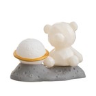 Фигурка светящаяся RISALUX «Медвежонок у Сатурна», LED-ночник, 2 Вт, LR44, 5×8×13 см - Фото 7