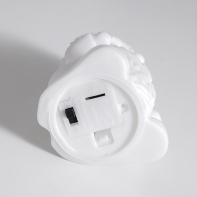 Фигурка светящаяся RISALUX «Гном», LED-ночник, 2 Вт, LR44, белый, 4.5×5.5×9 см